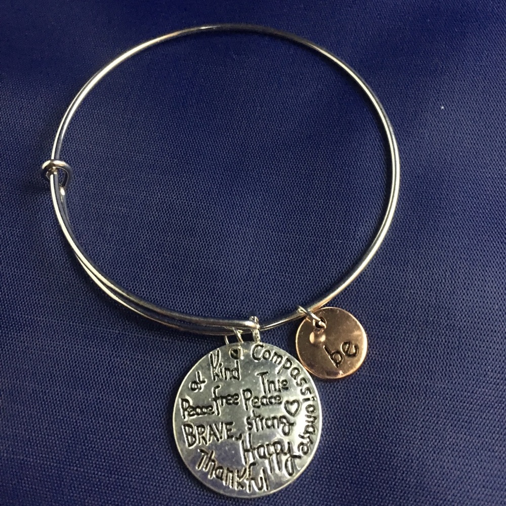 “Be” Reminder Bangle - Picture 7 of 7